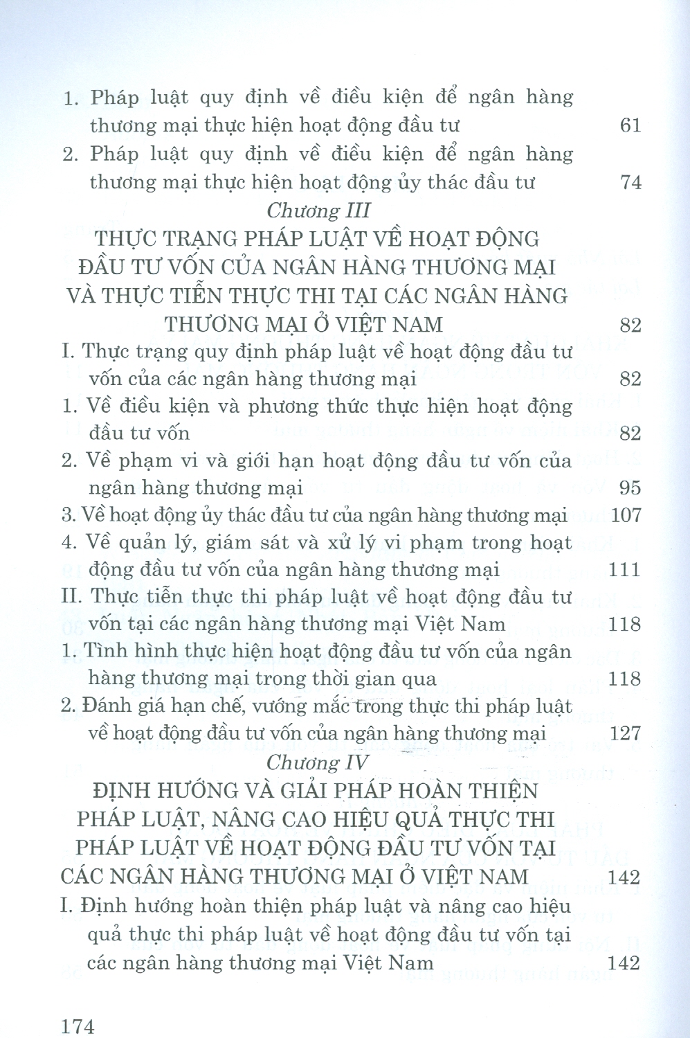 Pháp luật về hoạt động đấu tư vốn của ngân hàng thương mại - Những vân đề lý luận và thực tiễn