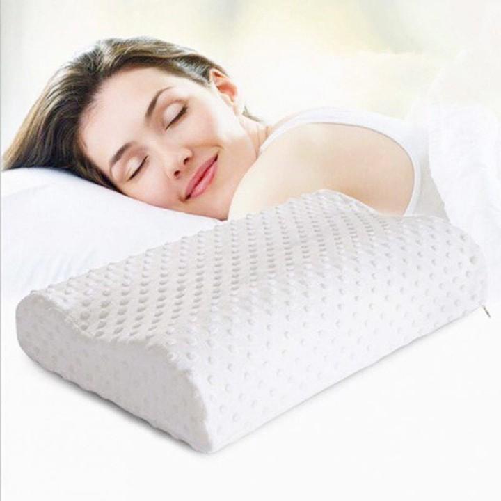Gối Cao Su Non Chống Ngáy Người Lớn Cao Cấp - Mềm Mại - Êm ái - Đàn Hồi