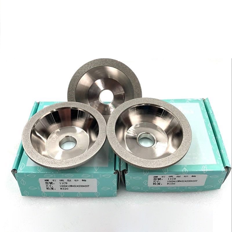 Đá mài phủ kim cương dạng bát
