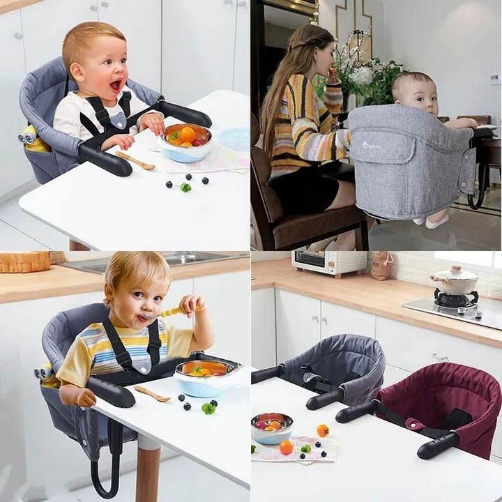 Ghế ăn cho bé di động siêu bền Smart Baby Chair - Euro Outlet