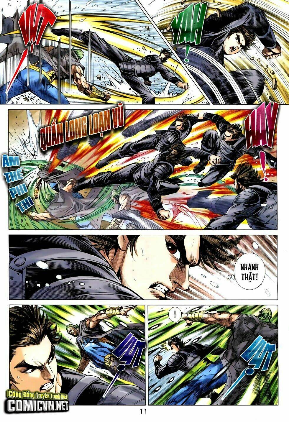 tân tác long hổ môn chapter 741 11