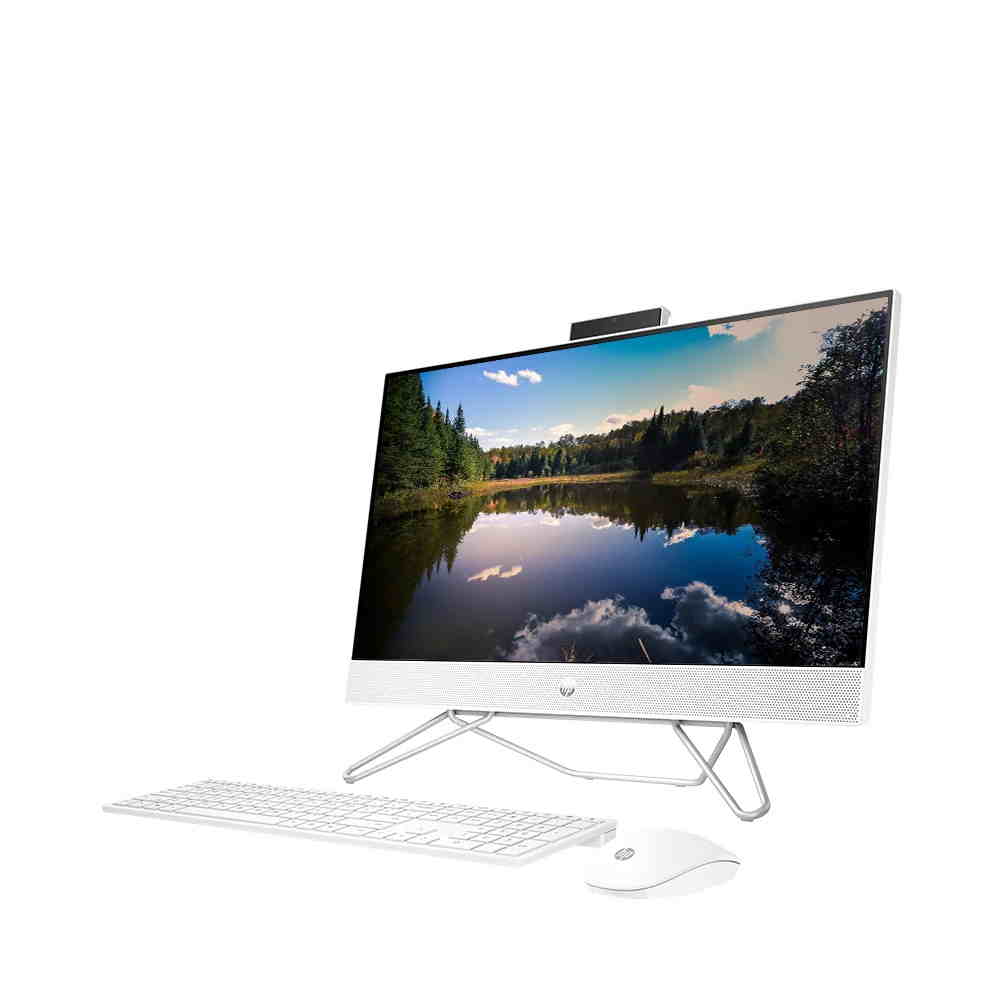 Máy tính để bàn HP AIO 24-cb1024d 7H3Z4PA (23.8&quot; Full HD/Intel Core i5-1235U/8GB/512GB SSD/Windows 11 Home/WiFi 802.11ac) - Hàng Chính Hãng