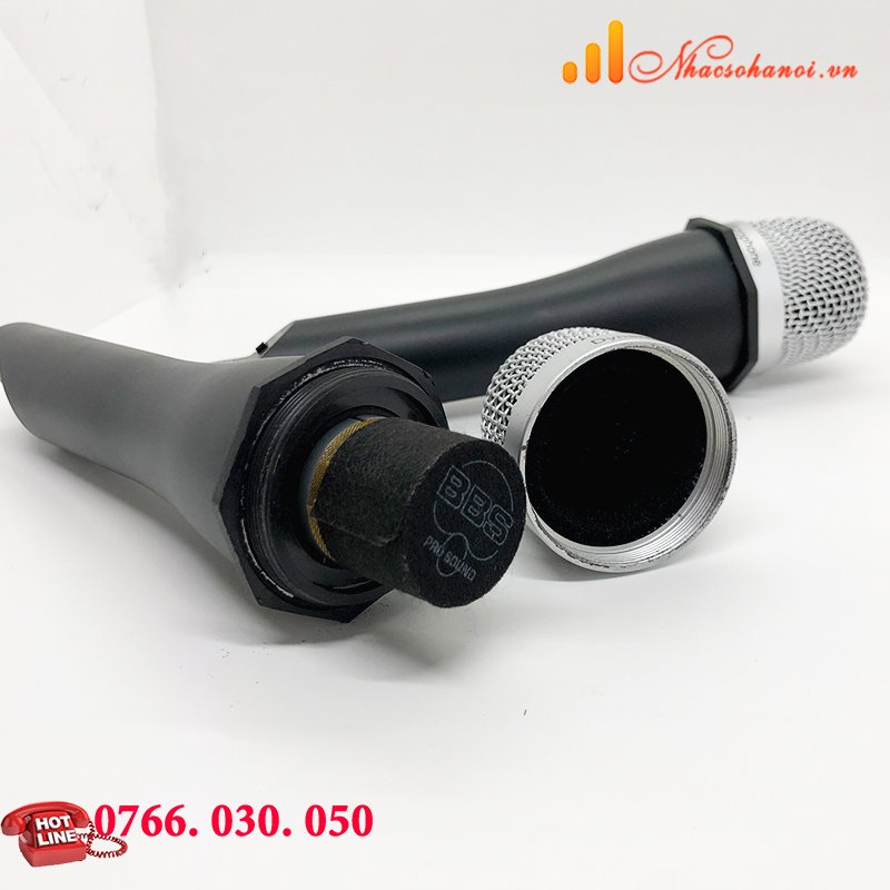 Micro BBS B8 - Có Dây - Mic Karaoke Rẻ Mà Chất - Hàng Chính Hãng