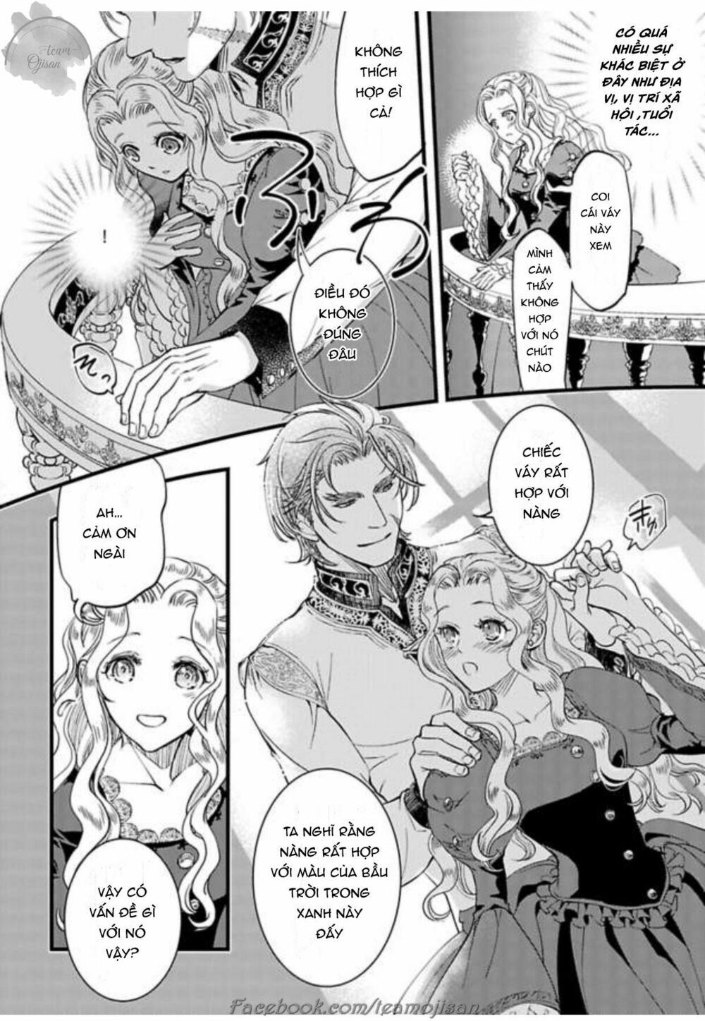 mối tình lệch tuổi của chàng kị sĩ và nàng tiểu thư quý tộc chapter 3 20