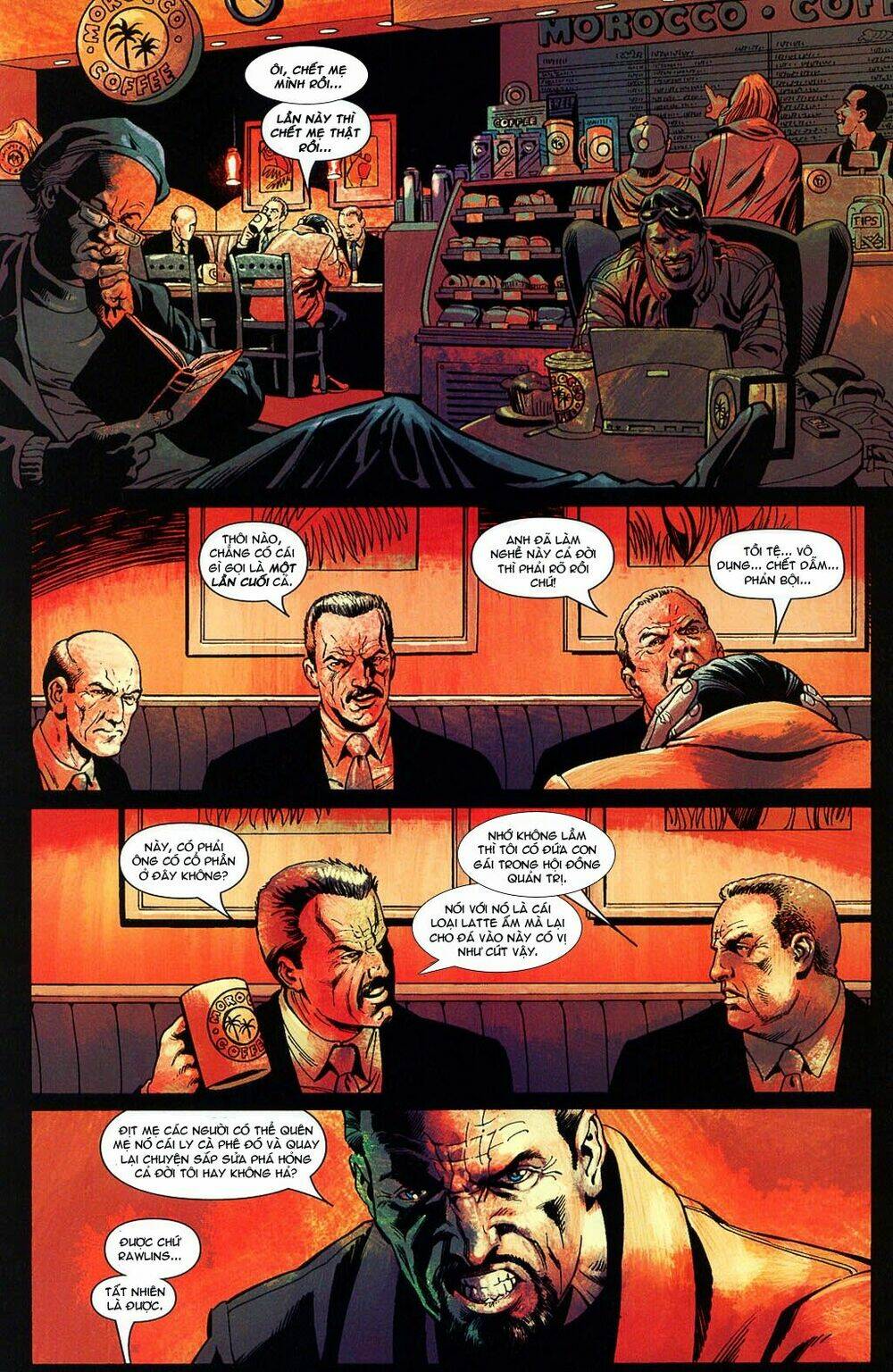 the punisher: trên là dưới & trắng là đen chapter 1 10