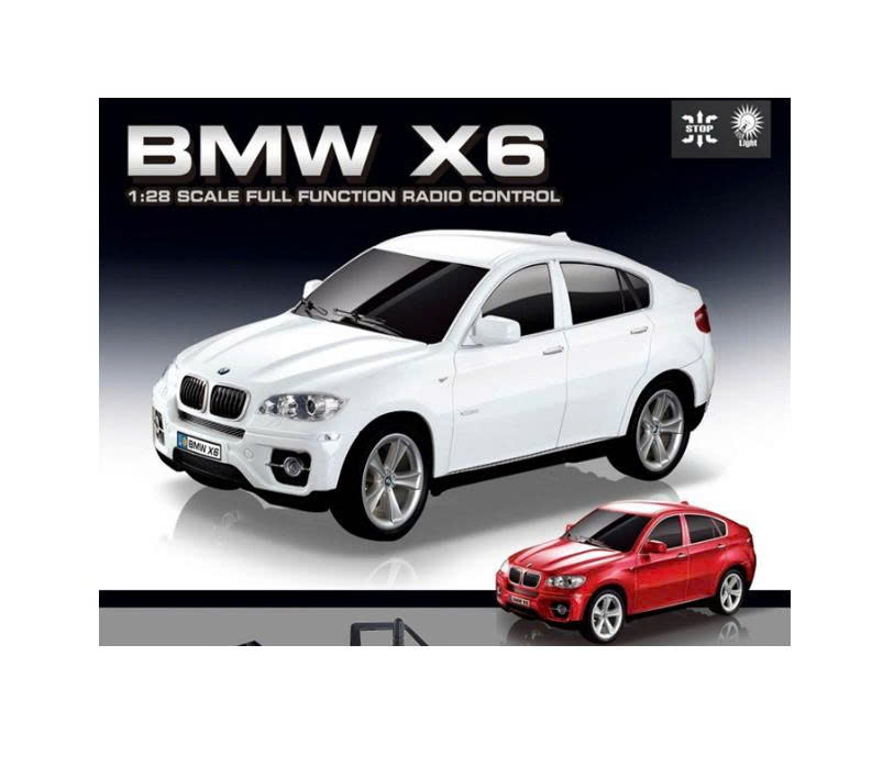 GOUKAI - 866-2802 Mô hình xe ô tô BMW X6 tỷ lệ 1:28 điều khiển R/C  (KT 25x110x12cm)