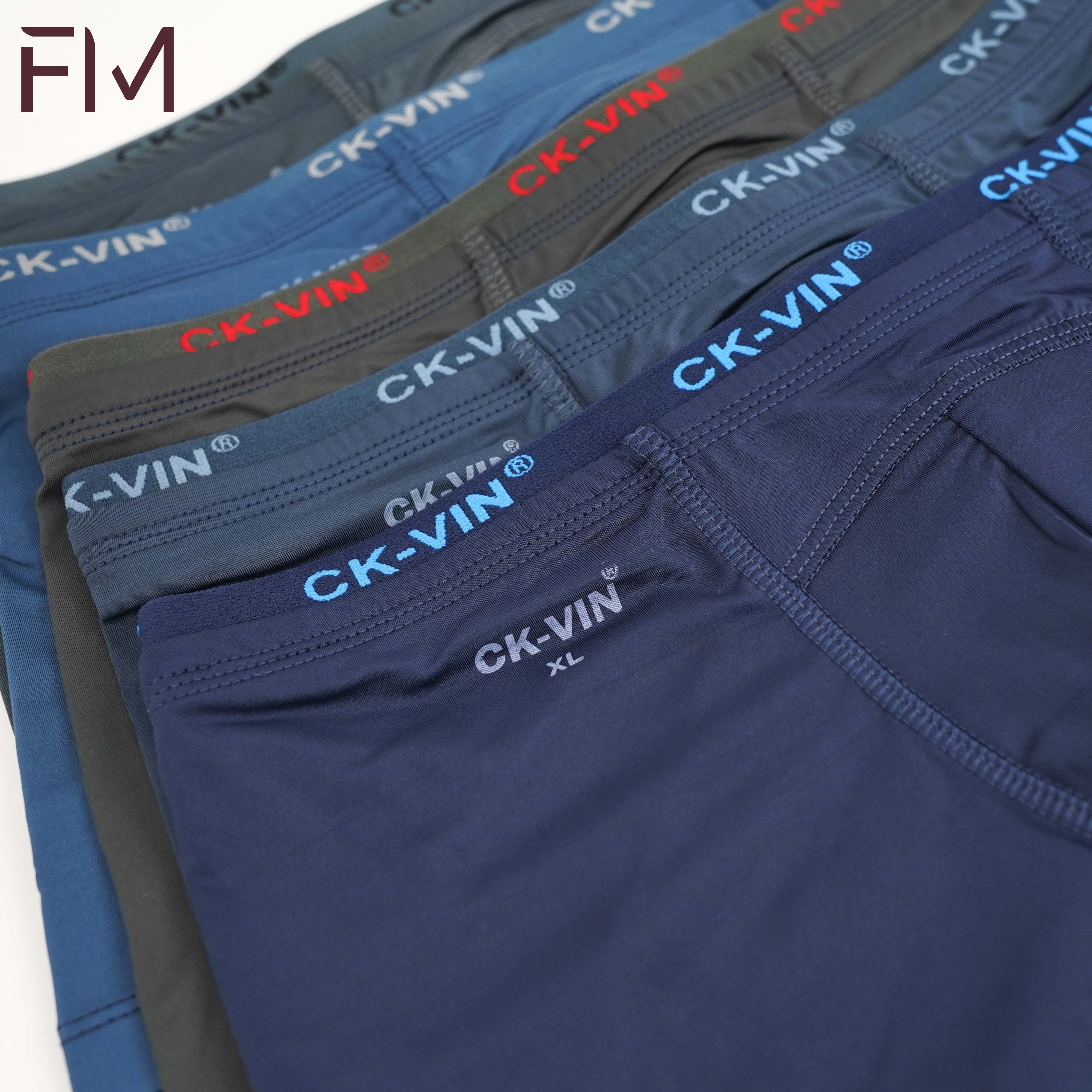 Combo 5 quần lót boxer nam, thun cotton lạnh cao cấp, lưng bản nhỏ thoải mái - FORMEN SHOP - FMPS226