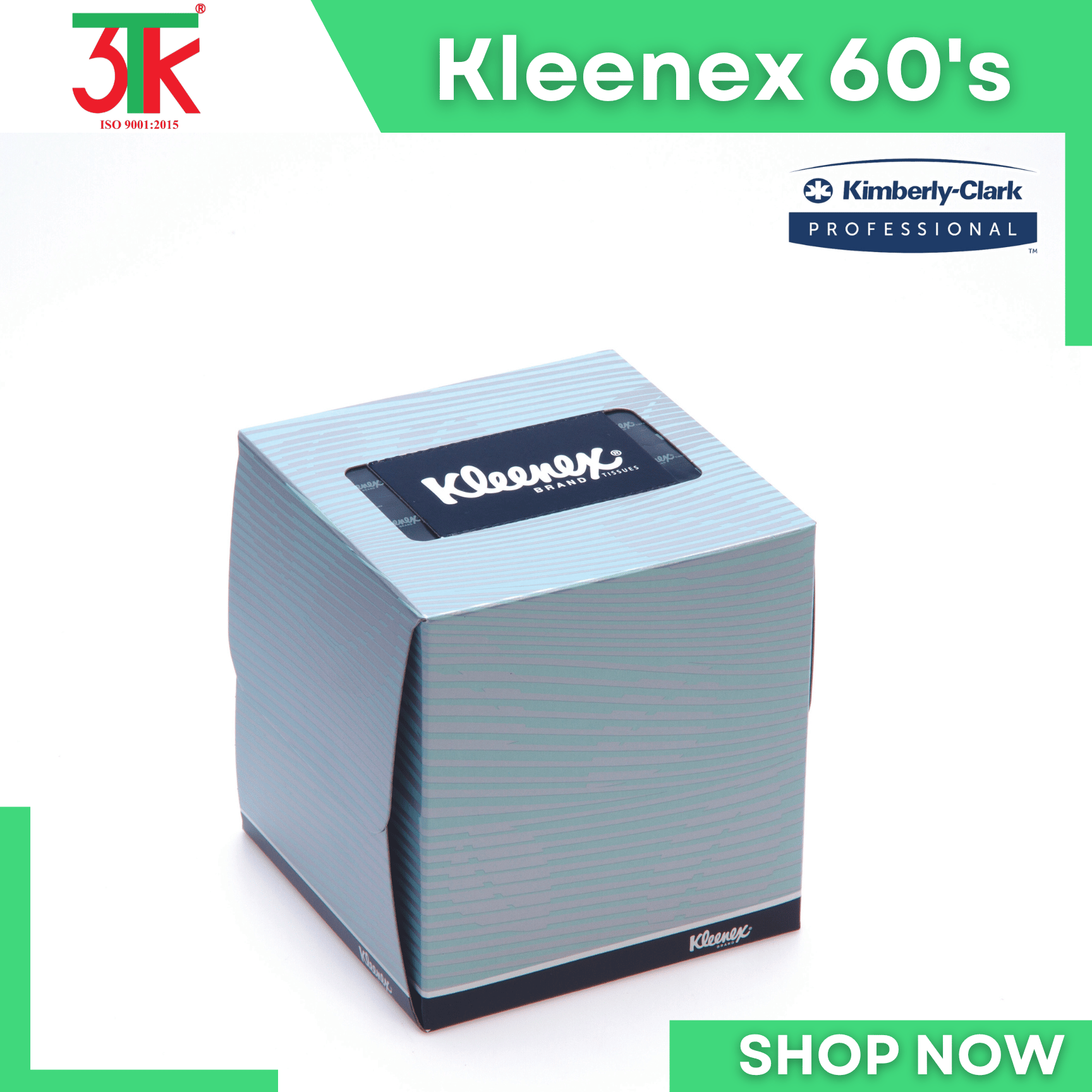 Giấy lụa KLEENEX loại 60 tờ Mã 93000 thương hiệu Kimberly-Clark Professional