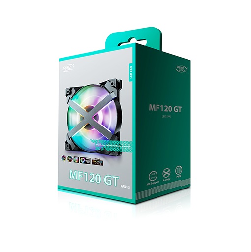 Quạt của vỏ máy vi tính Deepcool MF120GT - Hàng Chính Hãng