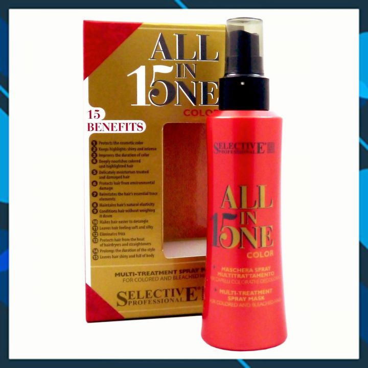 Xịt dưỡng tóc 15 tác động Selective All in One Color 150ml