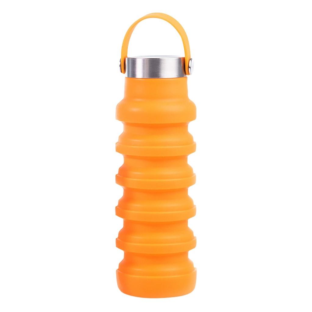 New Style Fashion Portable Silicone Folding Water Bottle Creative Outdoor Large-Capacity Folding Portable Sports Water Bottles