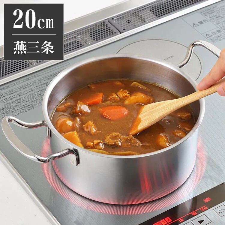 Nồi inox dùng cho bếp từ Yoshikawa Cook Chef