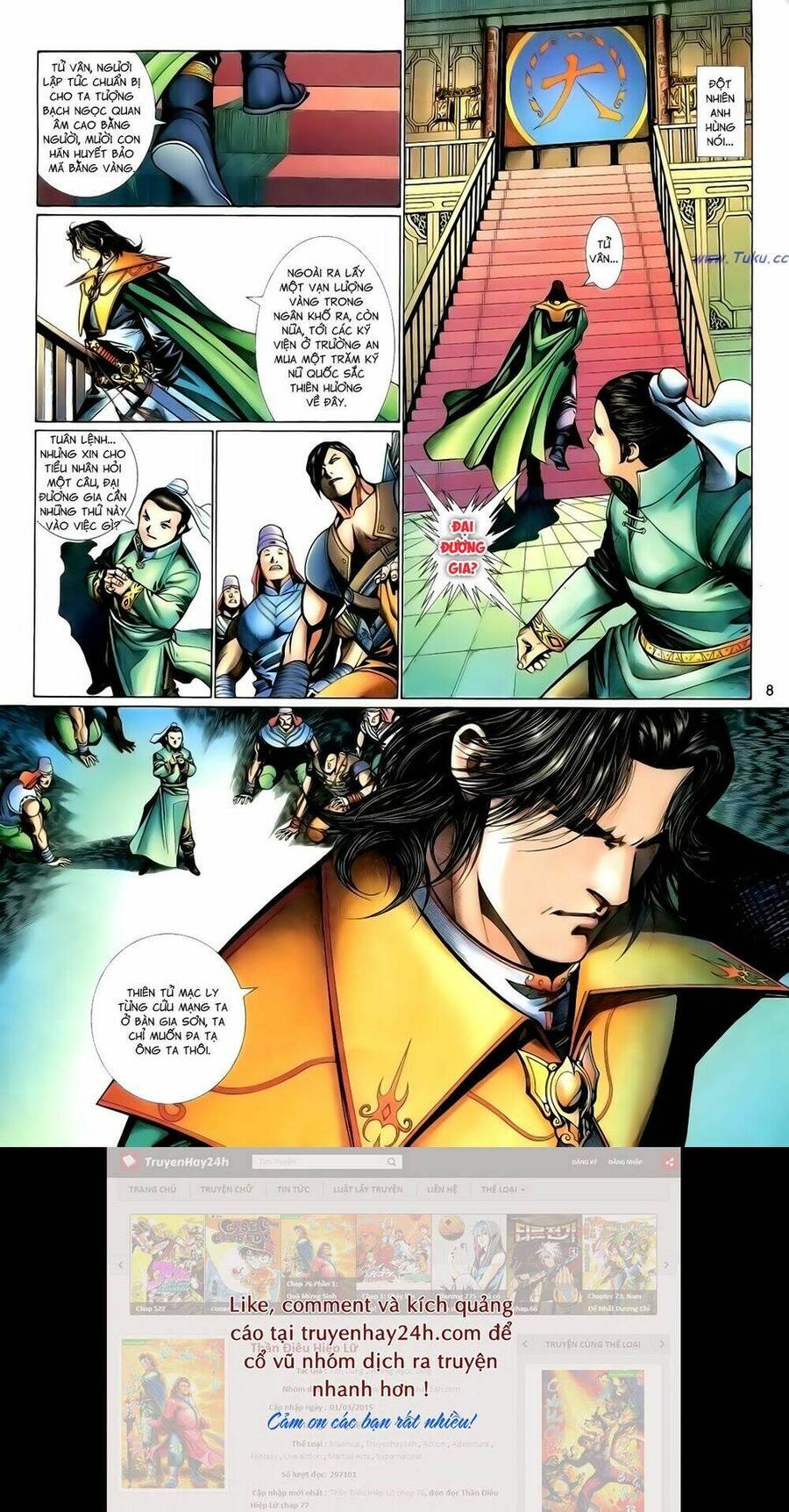 anh hùng vô lệ chapter 124 8