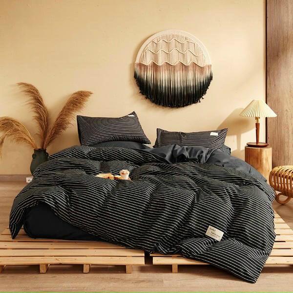 Chăn ga hè Tici kẻ cao cấp - Lựa chọn xứng đáng cho mùa Hè