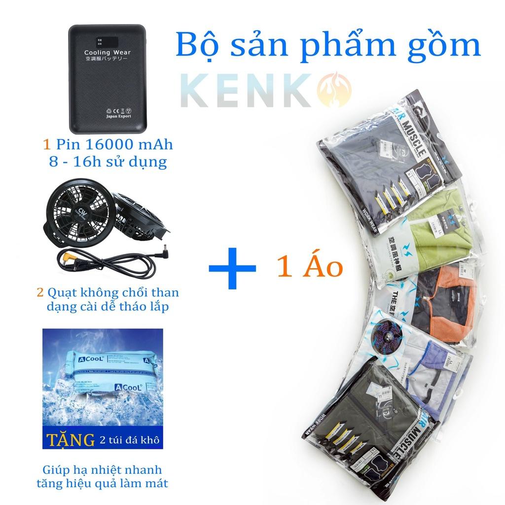 Áo điều hòa KENKO suns-91620 chất liệu vải gió cao cấp chống nước