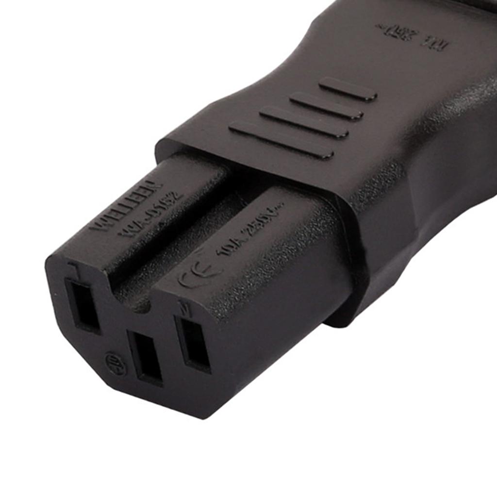 Bộ Chuyển đổi Theo Tiêu Chuẩn IEC 320 C14 Nam Sang C15