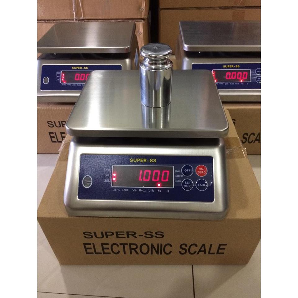 Cân Thủy Sản Chống Nước Super SS - 3Kg - 6Kg - 15Kg - 30Kg