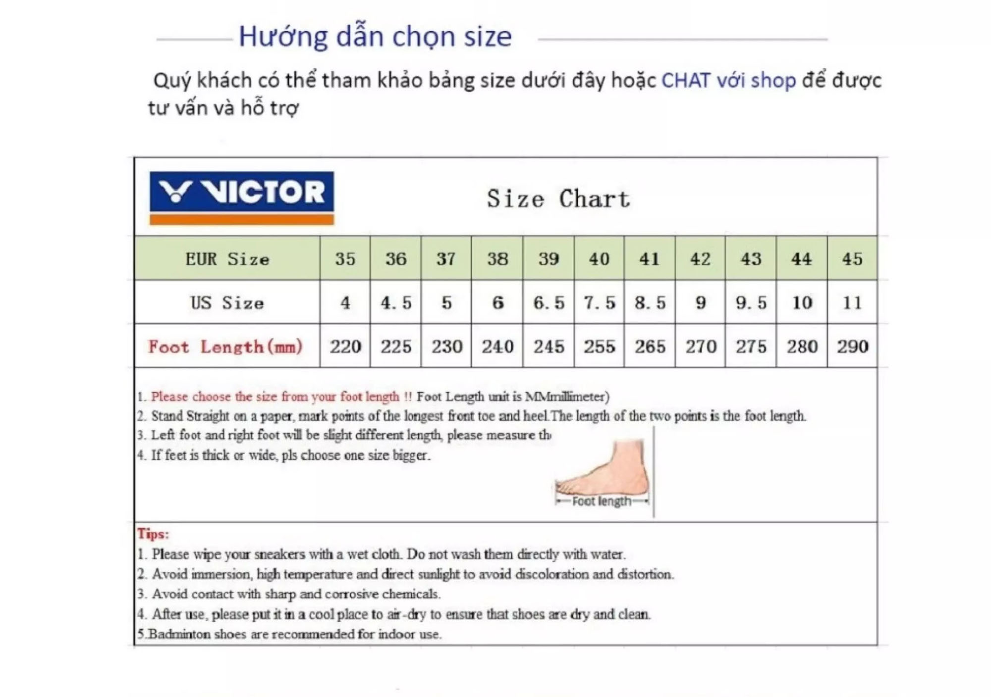 giày cầu lông Victor P8500 TD mẫu mới dành cho nam bảo hành 12 tháng êm chân thoáng khí bám sân tốt