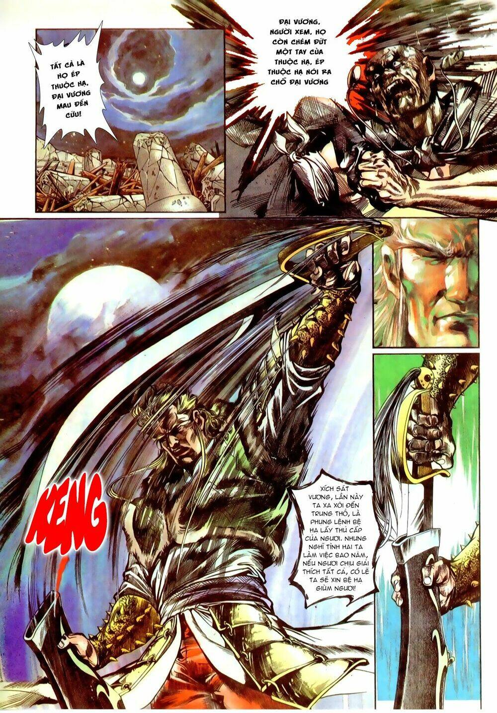 thiết tướng tung hoành (cựu tác) chapter 12 17