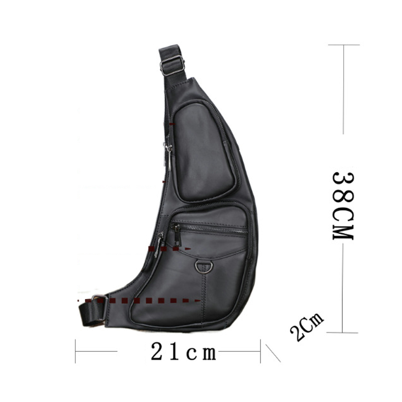 Túi đeo chéo nam DA THẬT cao cấp phong cách mới – BEE GEE DCN9404