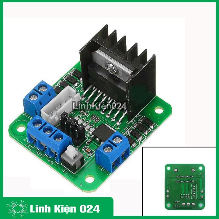 MODULE ĐIỀU KHIỂN ĐỘNG CƠ L298 XANH