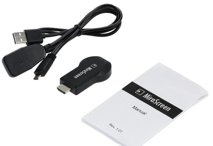 Thiết Bị Truyền Hình Ảnh Chuyển Dữ Liệu Lên Tivi Mirascreen Cho Điện Thoại Máy Tính Bảng