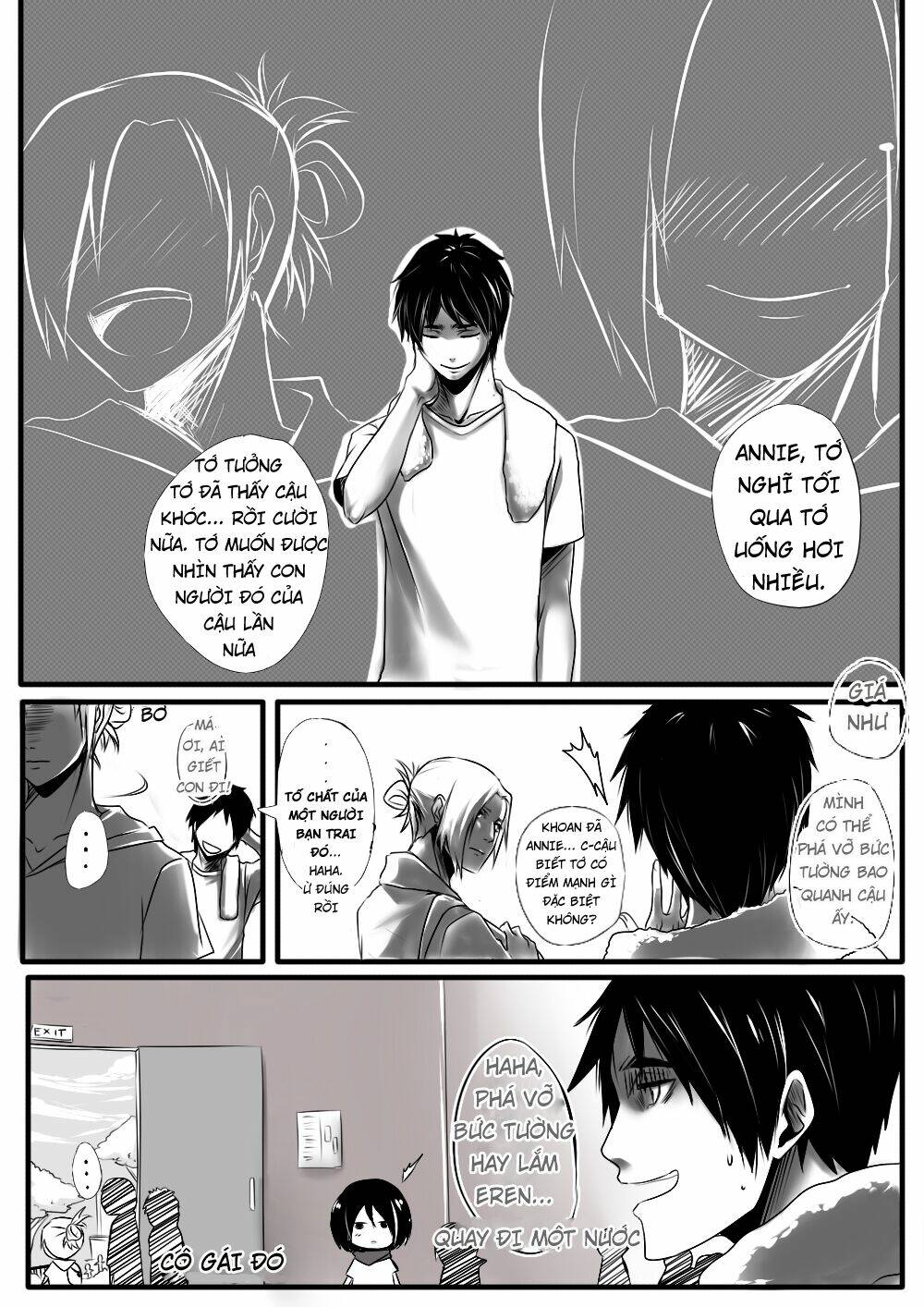 tấn công người khổng lồ - doujinshi lemi chapter 2 4