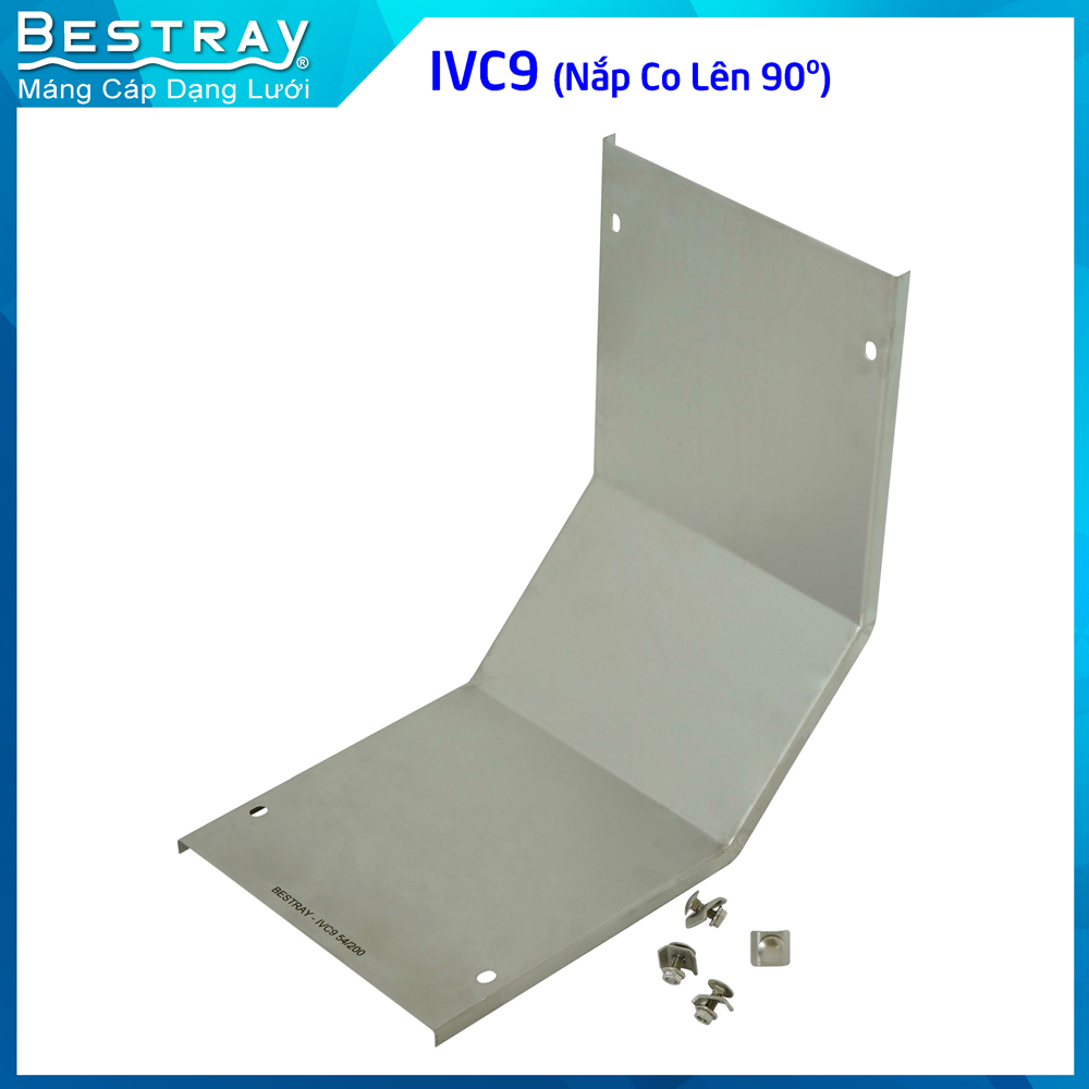 Nắp Co Lên 90 Độ | Máng Lưới Bestray| Mã SP IVC9