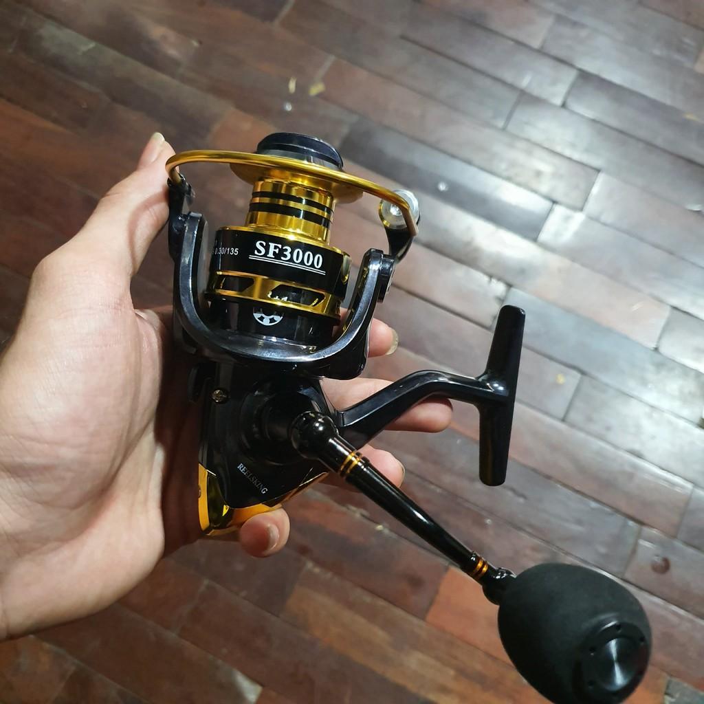 MÁY CÂU CAO CẤP ReelKing SF 1000 ĐẾN 7000 CHUYÊN LURE VÀ NGÂM ( TẶNG DÙ DAIWA 100M CHỐNG SỜN ) MÁY ÊM ÁI MƯỢT MÀ