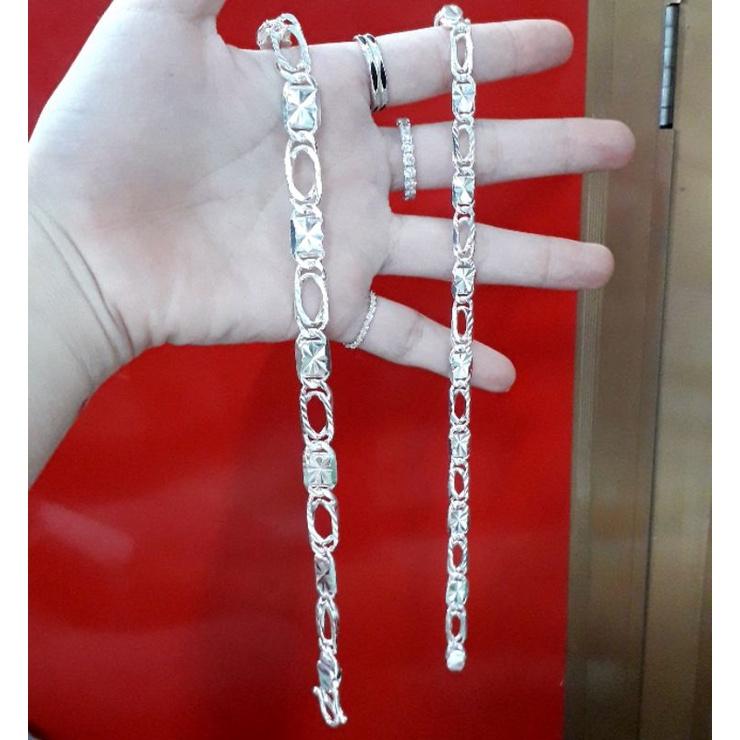 Lắc tay nam bạc ta cao cấp  YN JEWELRY