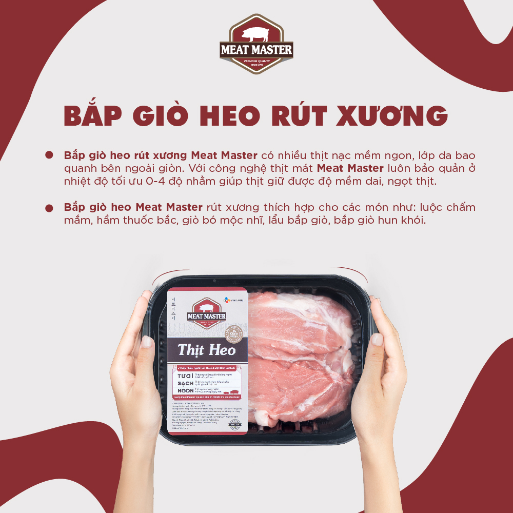 Bắp giò rút xương Meat Master - Giao nhanh