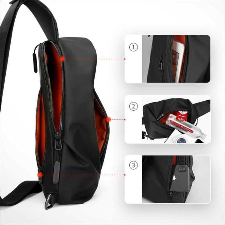 Túi đeo chéo thời tran Unisex Ms 5018