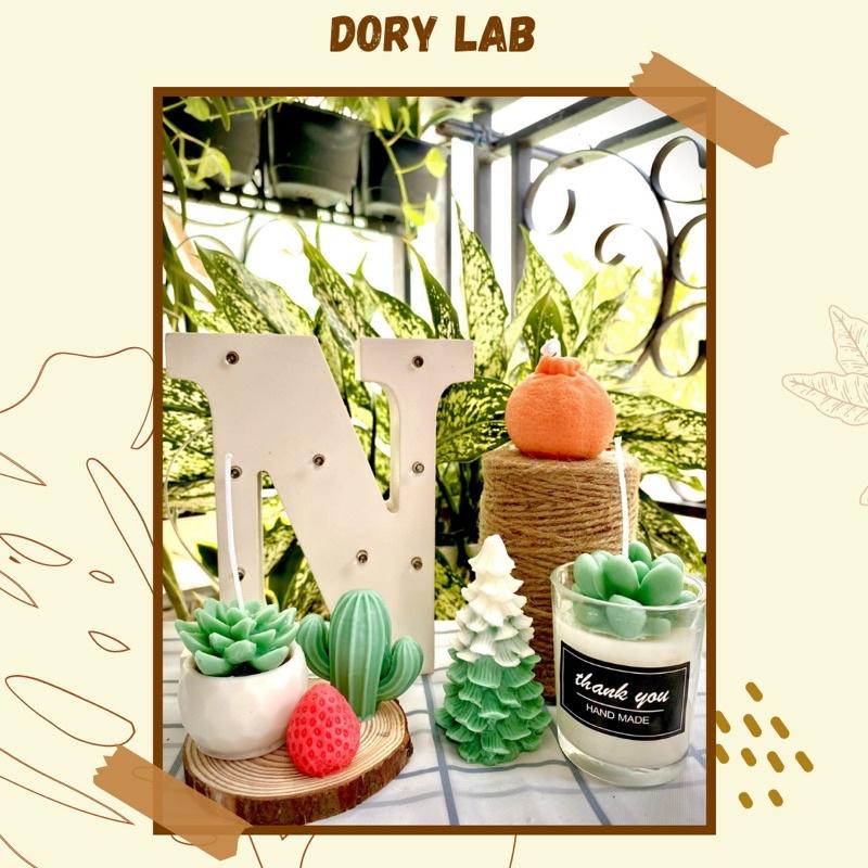 Nến Thơm Cây Xương Rồng Nhiều Mẫu Không Khói, Phụ Kiện Decor, Quà Tặng - Dory Lab