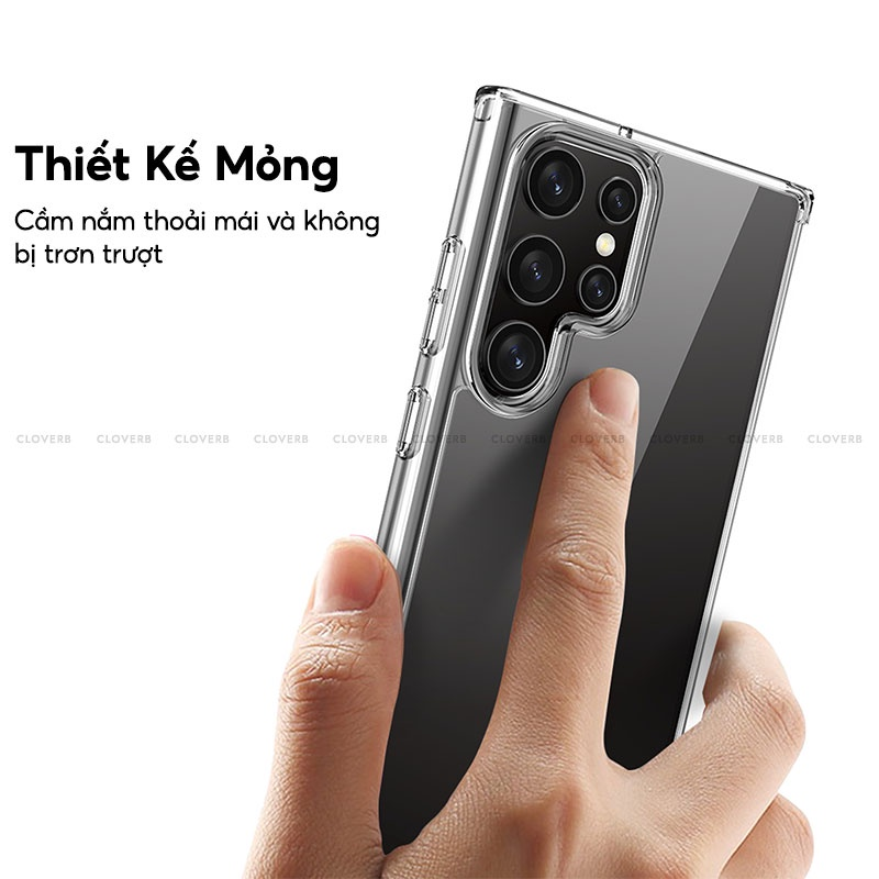 Ốp lưng chống sốc trong suốt cho Samsung Galaxy S22 / Galaxy S22 Plus Likgus Crashproof giúp chống chịu mọi va đập - hàng nhập khẩu