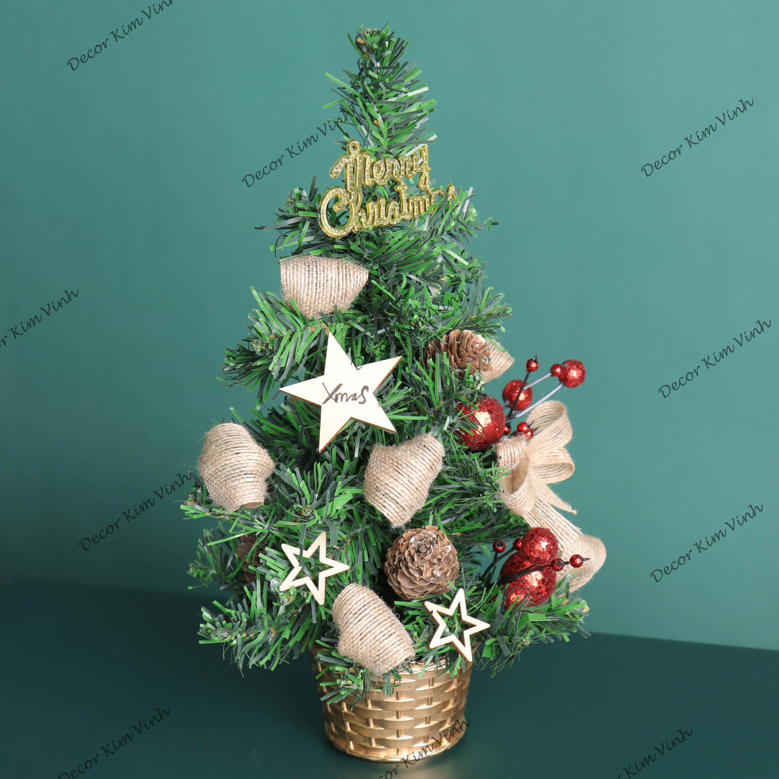 Cây Thông Nhí 3TN01 Cây Thông 30cm Trang Trí Giáng Sinh Cây Thông Noel