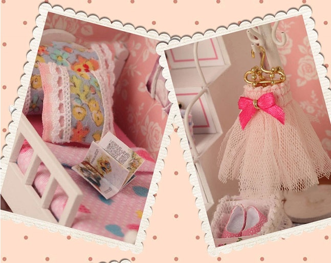 Bộ Mô Hình Diy Căn Phòng Xinh Xắn No 3006