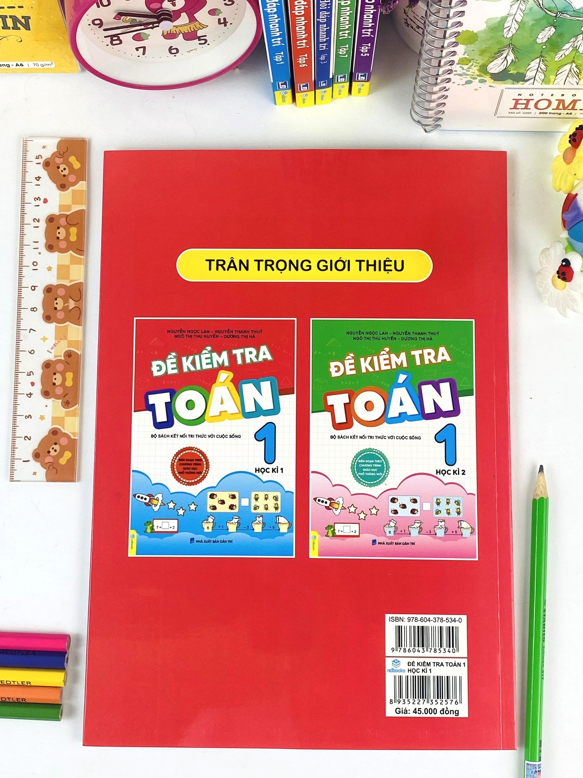 Sách - Đề Kiểm Tra Toán 1 - Biên soạn theo CT GDPT mới - Kết Nối - ndbooks