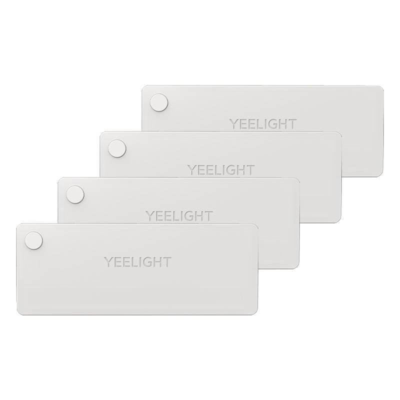 SET 4 ĐÈN CẢM BIẾN DÁN TỦ/ NGĂN KÉO YEELIGHT - PIN SẠC LÊN ĐẾN 2-4 THÁNG - HÀNG CHÍNH HÃNG