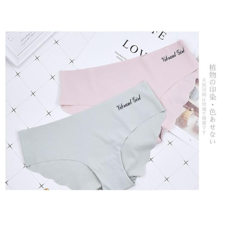 Set 5 Quần Lót Nữ Không Viền Lượn Sóng Su Lạnh Sexy Kháng Khuẩn Cute Giá Rẻ NO1028