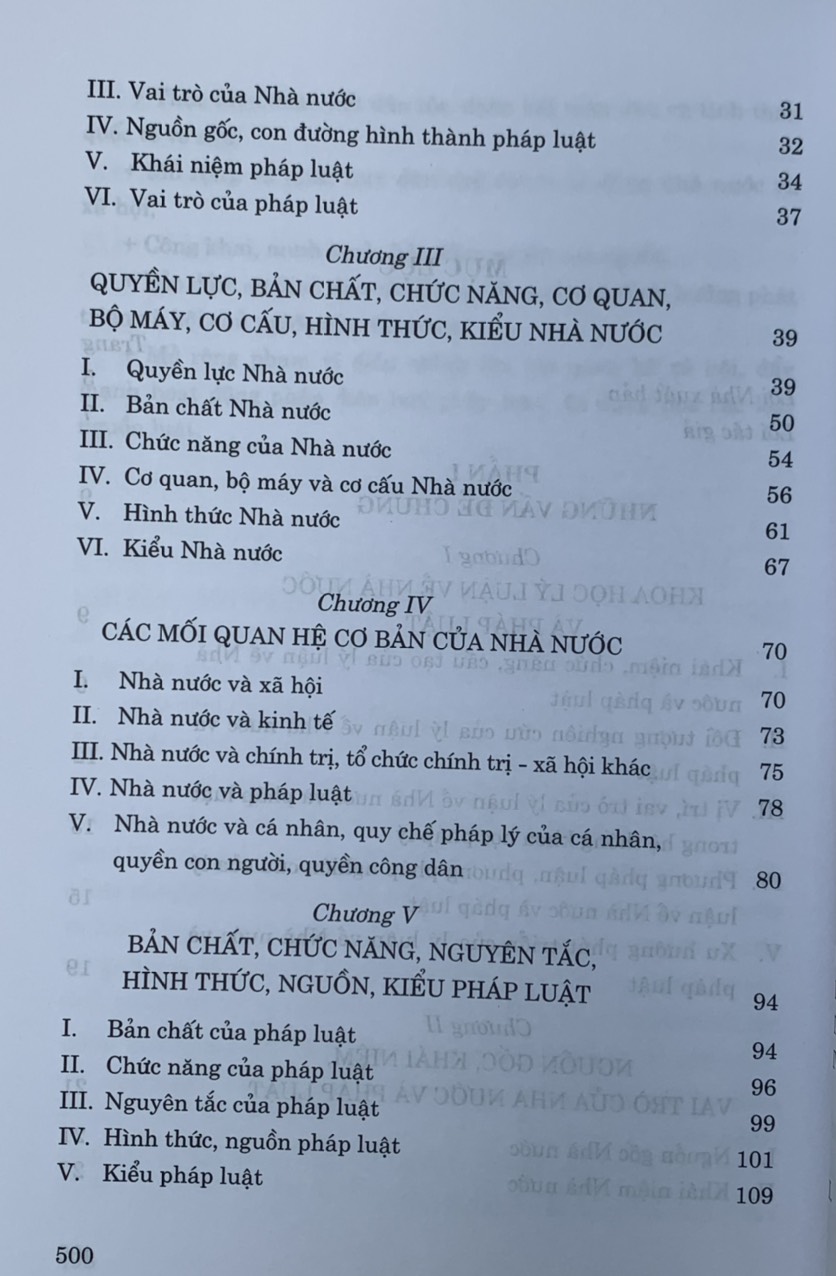 Giáo Trình Lý Luận Về Nhà Nước Và Pháp Luật (Tái Bản Lần Thứ Tư, Có Sửa Chữa, Bổ Sung)