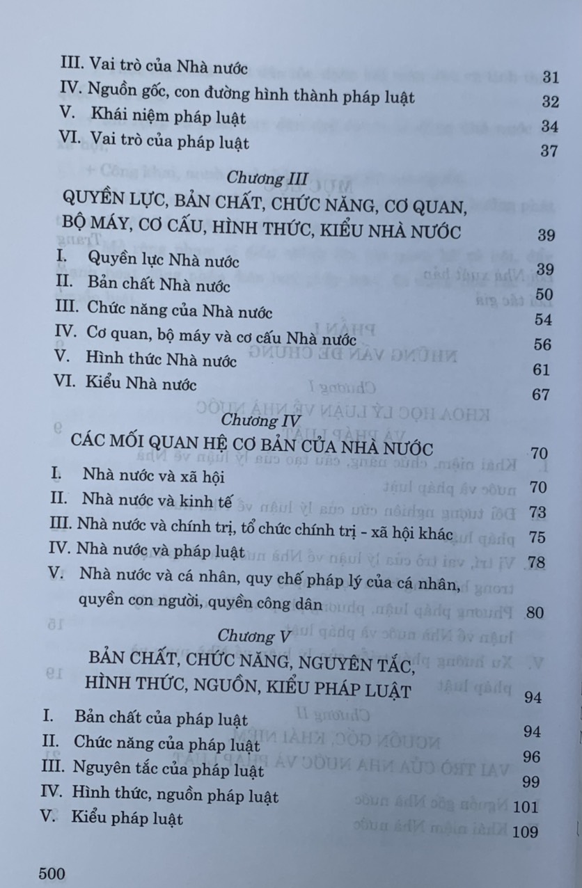 Giáo trình Lý luận về Nhà Nước và Pháp Luật