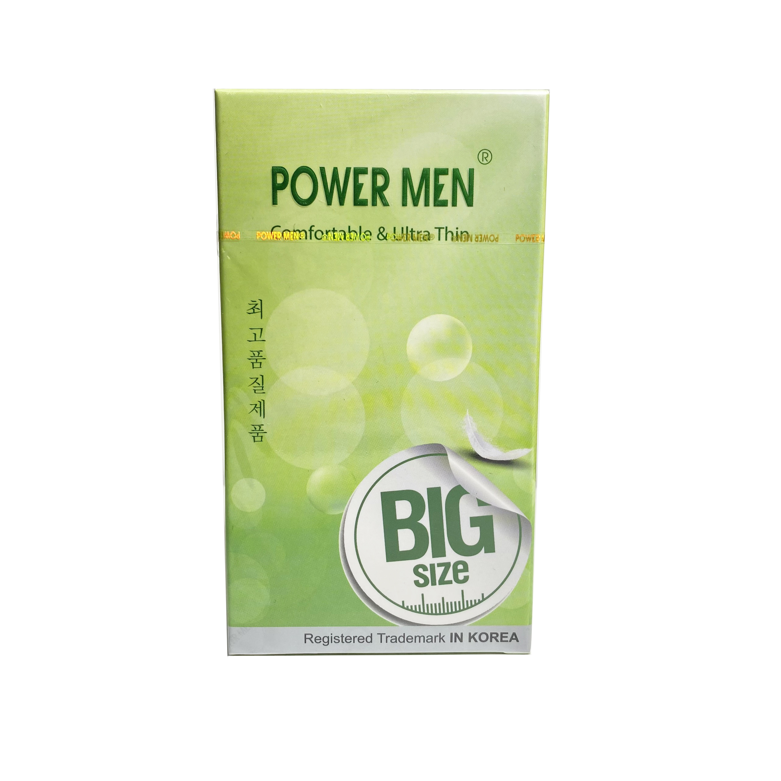 Bcs Size To 55mm Mỏng Trơn Power Men Comfortable Ultra Thin (Hộp 12c) - Hàng Chính Hãng 100% - Che Tên Sản Phẩm