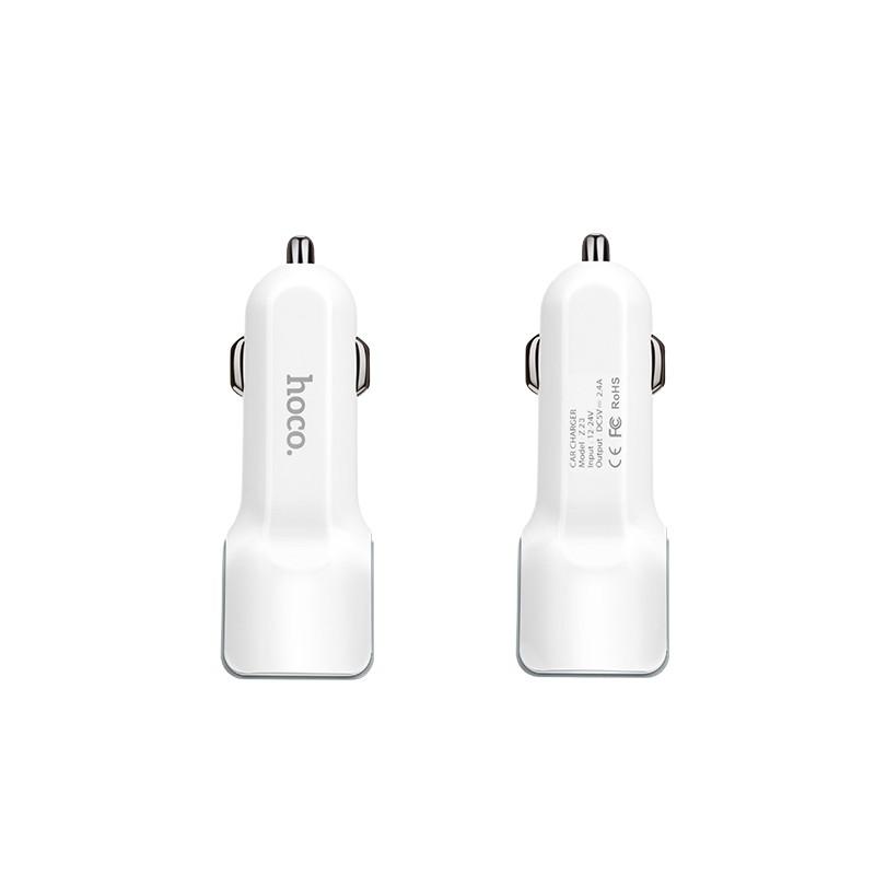 Sạc Xe Hơi 2 Cổng USB Hoco Z23