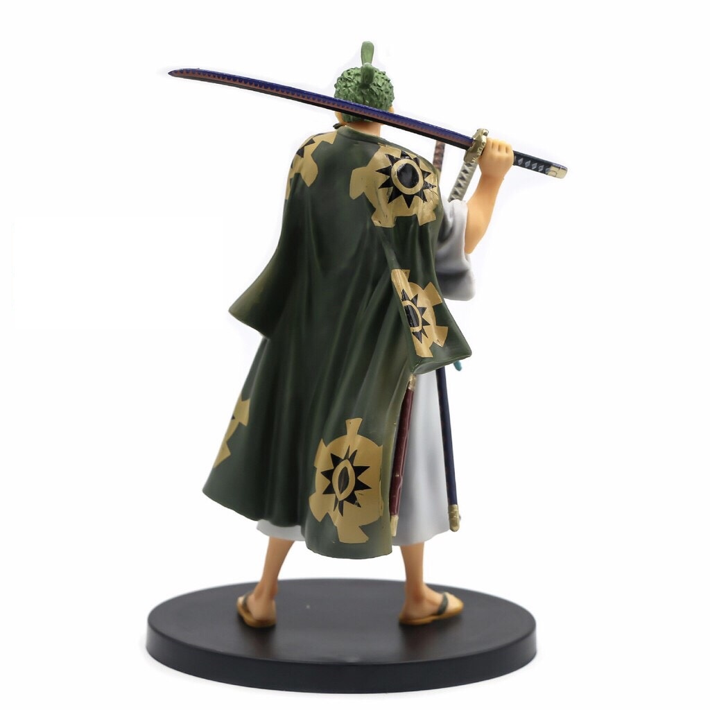 Mô Hình Roronoa Zoro ở Vương quốc Wano Cao 19cm  -Tượng Figure One Piece