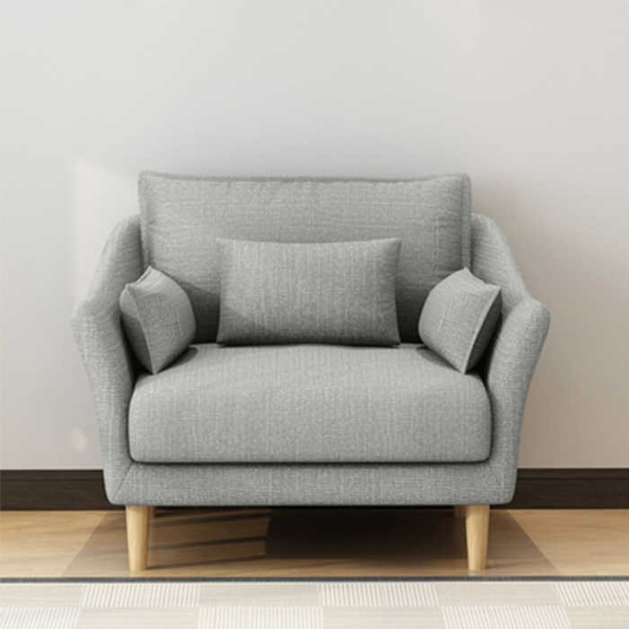 Tặng Gối Sofa đơn phòng khách 85cm, sofa đơn phong cách bắc âu GNK18 Giao màu ngẫu nhiên