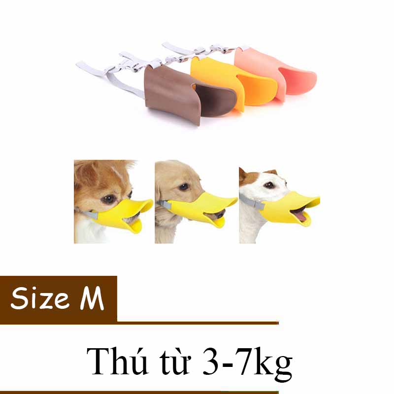 Rọ mõm cho chó mẫu mỏ vịt
