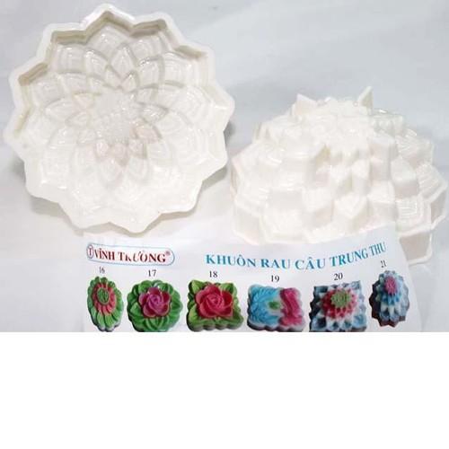 Bộ 5 Khuôn Rau Câu Hình Bánh Trung Thu