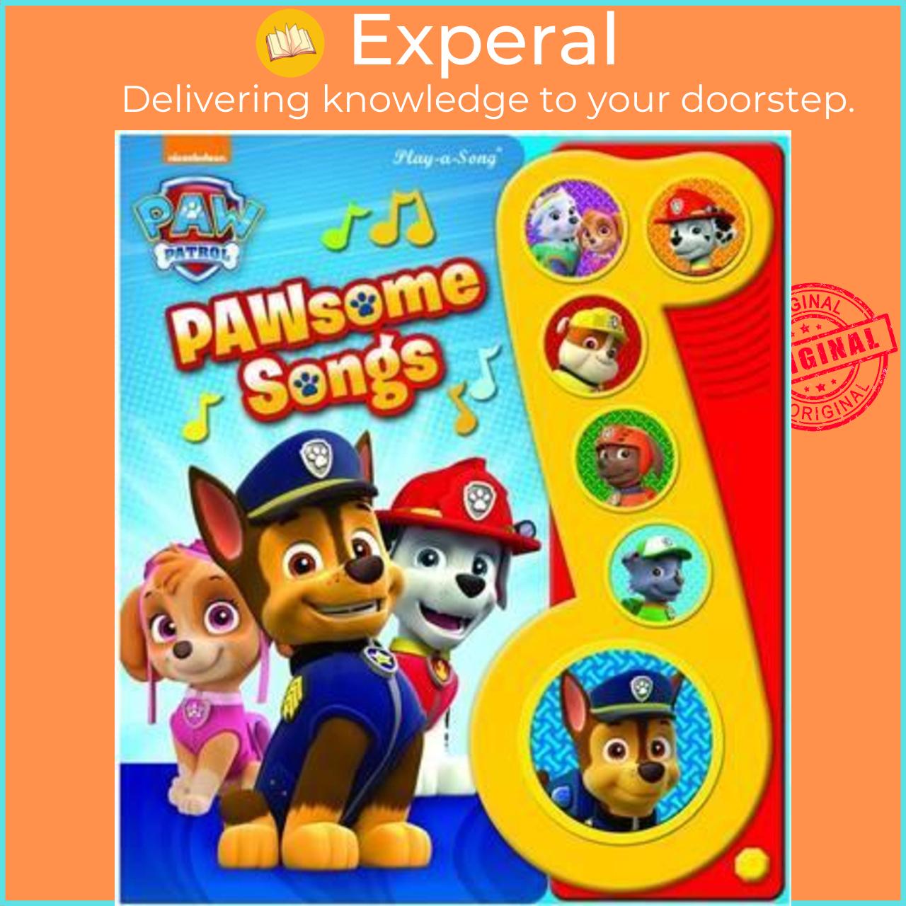 Sách - PAW Patrol - Pawsome Songs - Little Music Note by Pi Kids
