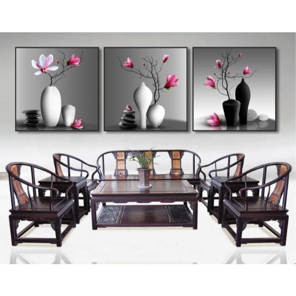 Tranh canvas mẫu canvas 80