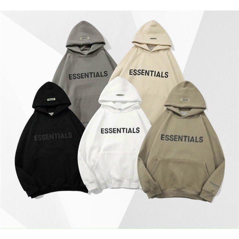 Áo nỉ Hoodie essential , áo nỉ bông hoodie unisex nam nữ